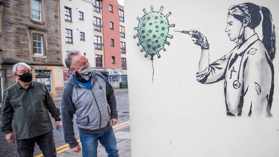 street art in Edinburgh