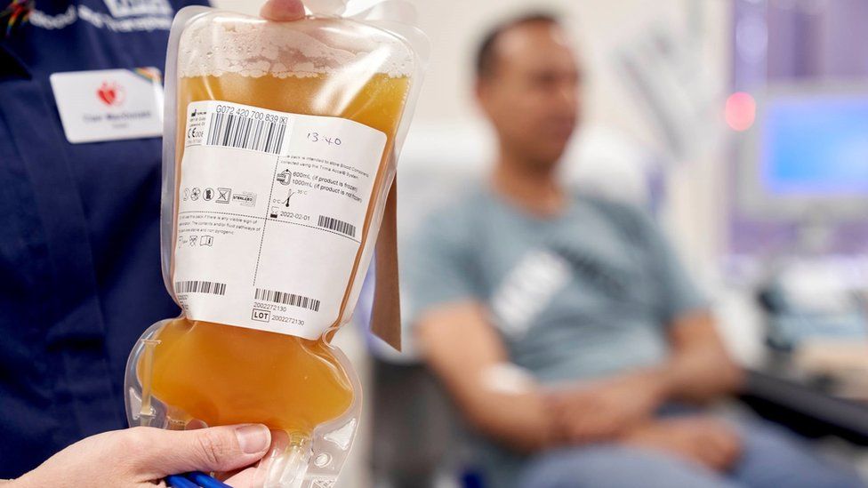 More London plasma donors needed, NHS says - BBC News