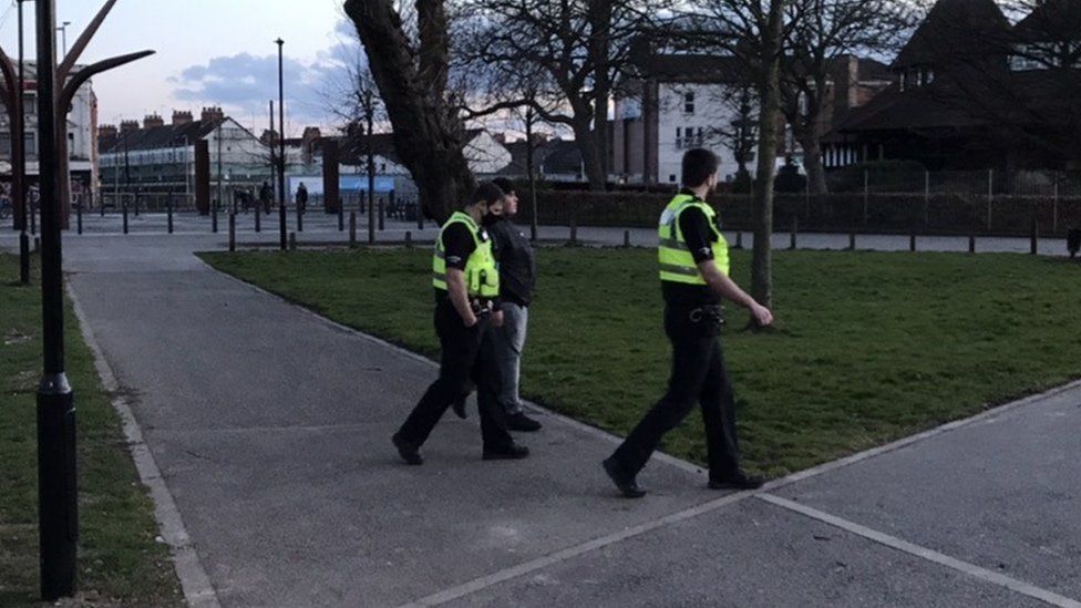 Police officers in Hull