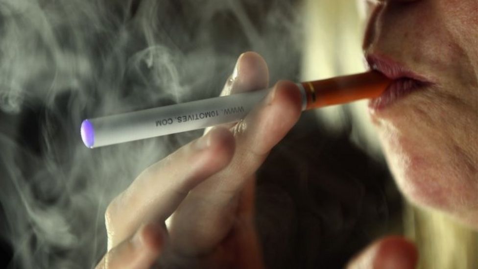 Ecigarette ban lifted by Nottingham hospital trust BBC News