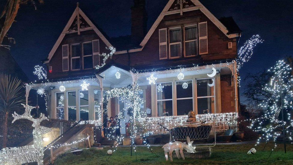 Pamela and Bob Firth run a Santa's grotto from their home in Bingley