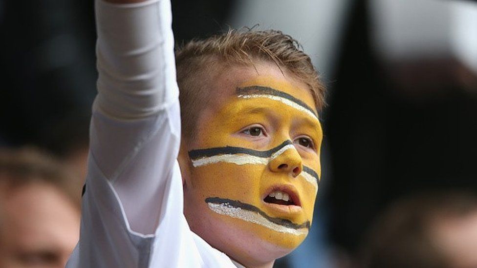 A young Wasps fan