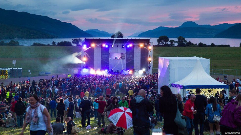 New groove Images for Loch Ness dance festival BBC News
