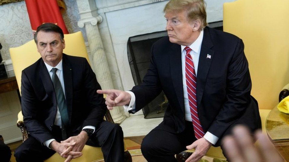 OCDE e Venezuela: o que disseram Bolsonaro e Trump durante encontro histórico na Casa Branca