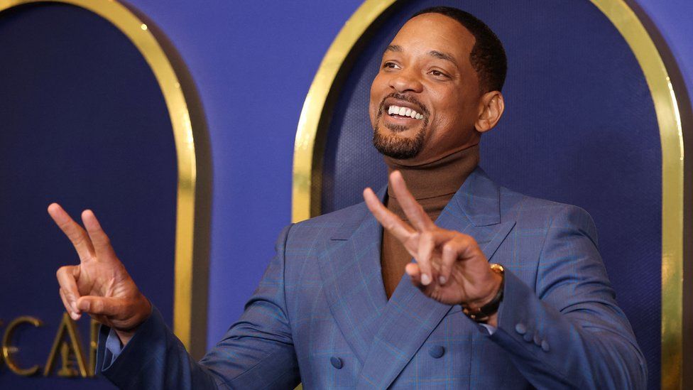 Will Smith at the Oscar nominees' luncheon