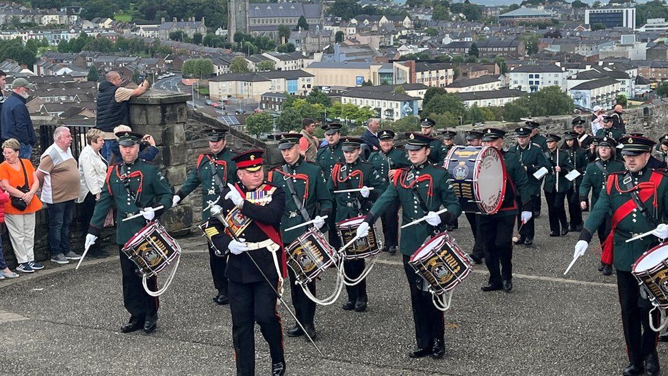 Parade under way in Londonderry