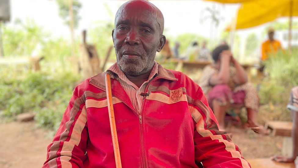 Hurubana Kimadi Onesmus, 69, in Mpondwe, Uganda - 18 June 2023