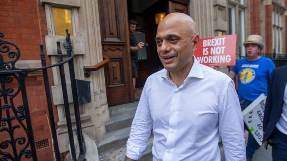 Former chancellor Sajid Javid