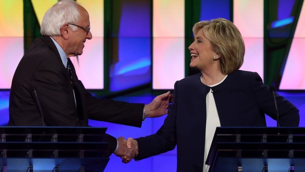 Hillary Clinton steadies campaign with strong debate performance BBC News