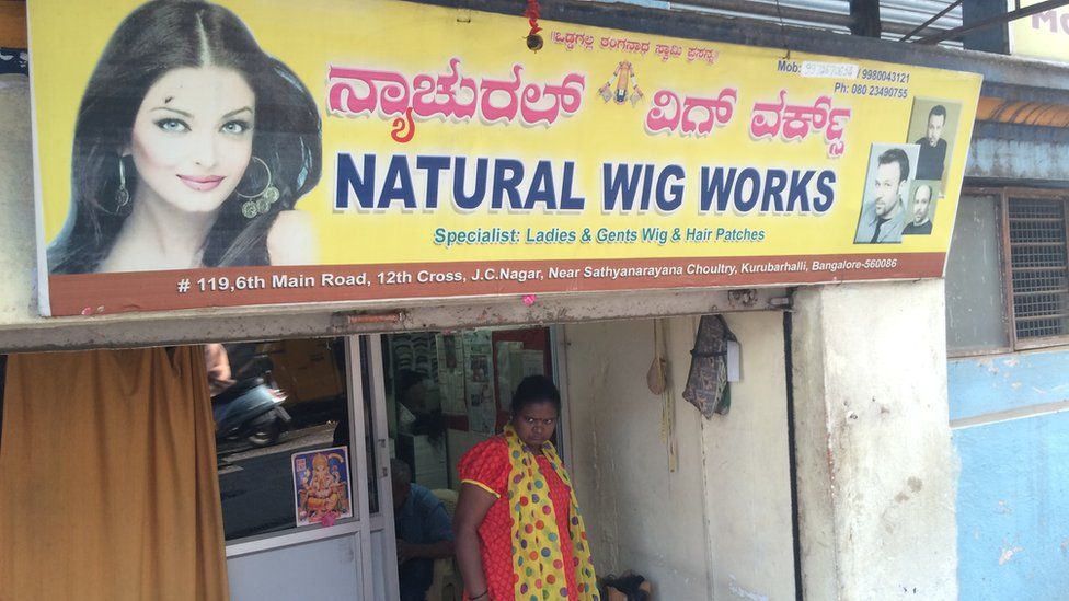 Bangalore wig-maker weaves a happy story - BBC News