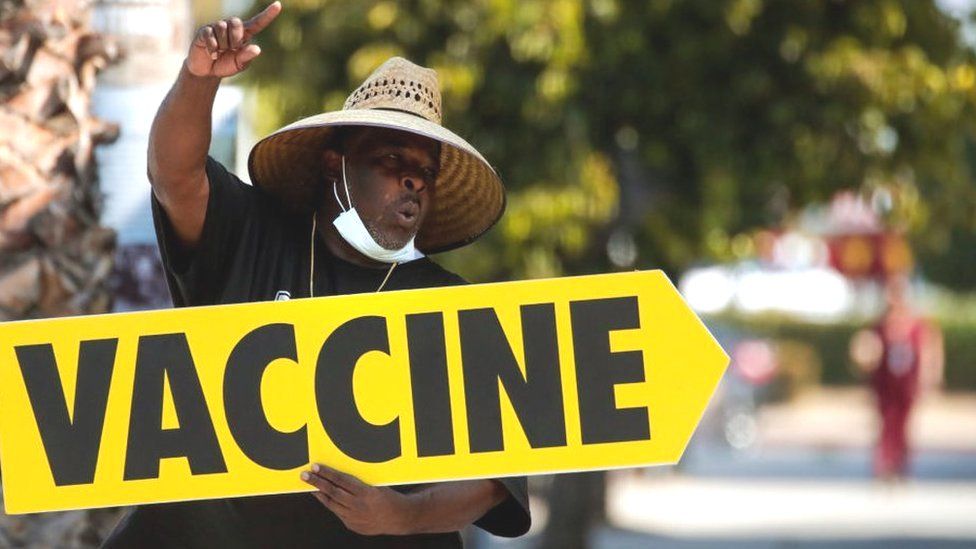 Vaccine drive in LA