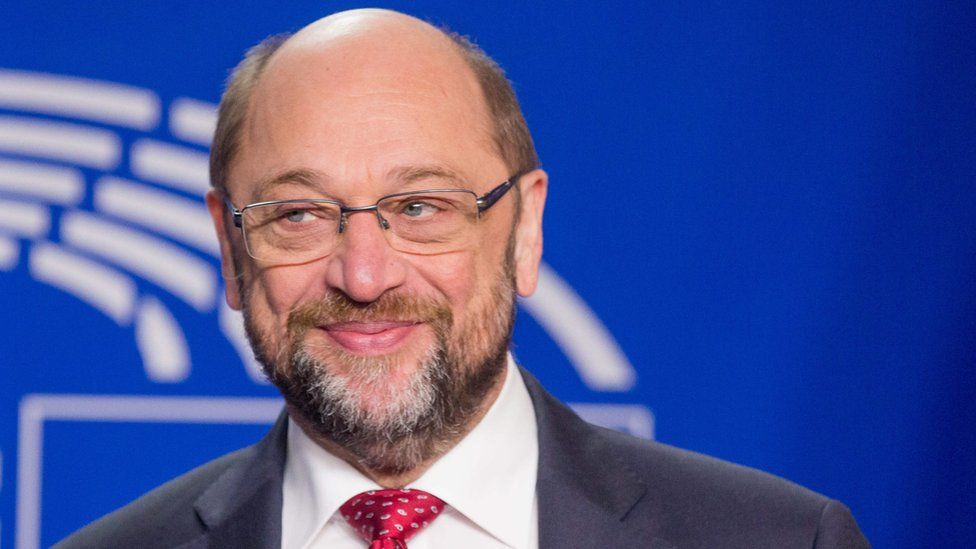 European Parliament President Martin Schulz, file pic