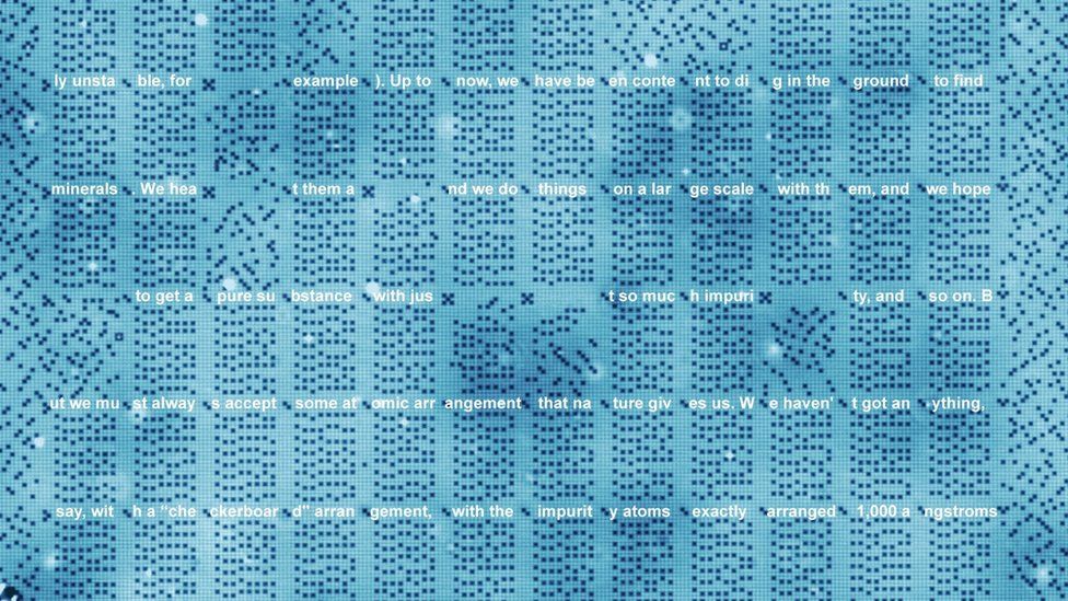 STM scan of 1kB memory