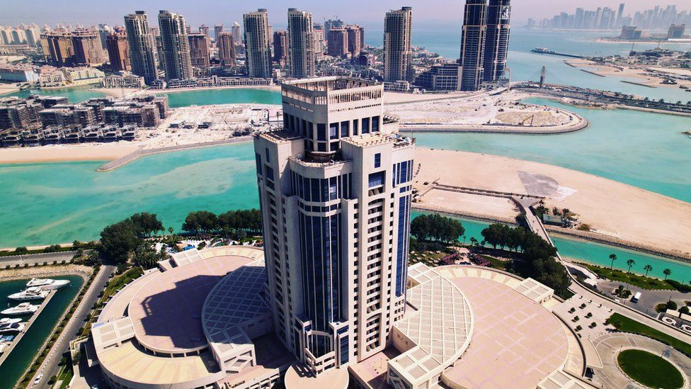 The Ritz-Carlton hotel in Doha