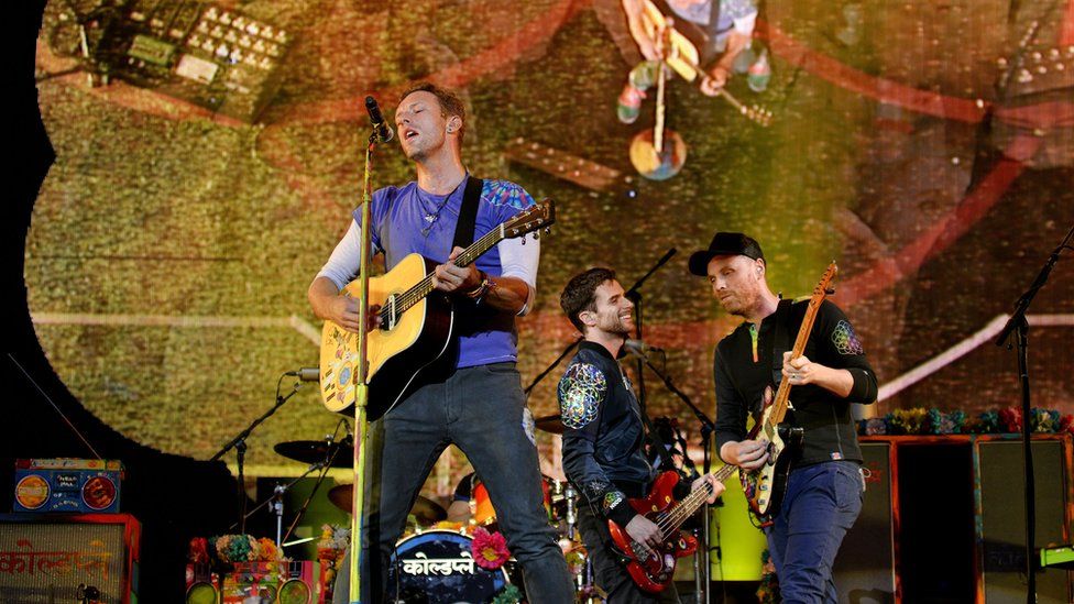Выступление Coldplay на Big Weekend 2021
