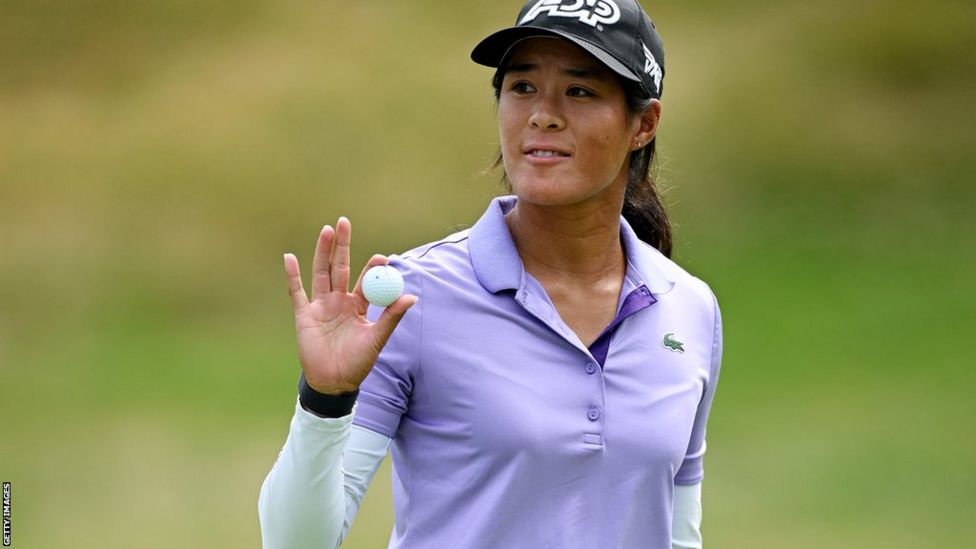 Evian Championship: Celine Boutier leads by one shot at halfway stage ...