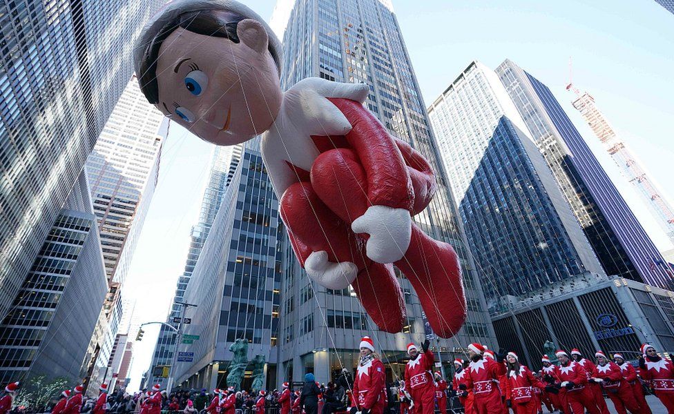 92nd Annual Macy's Thanksgiving Day Parade on November 22, 2018, in New York