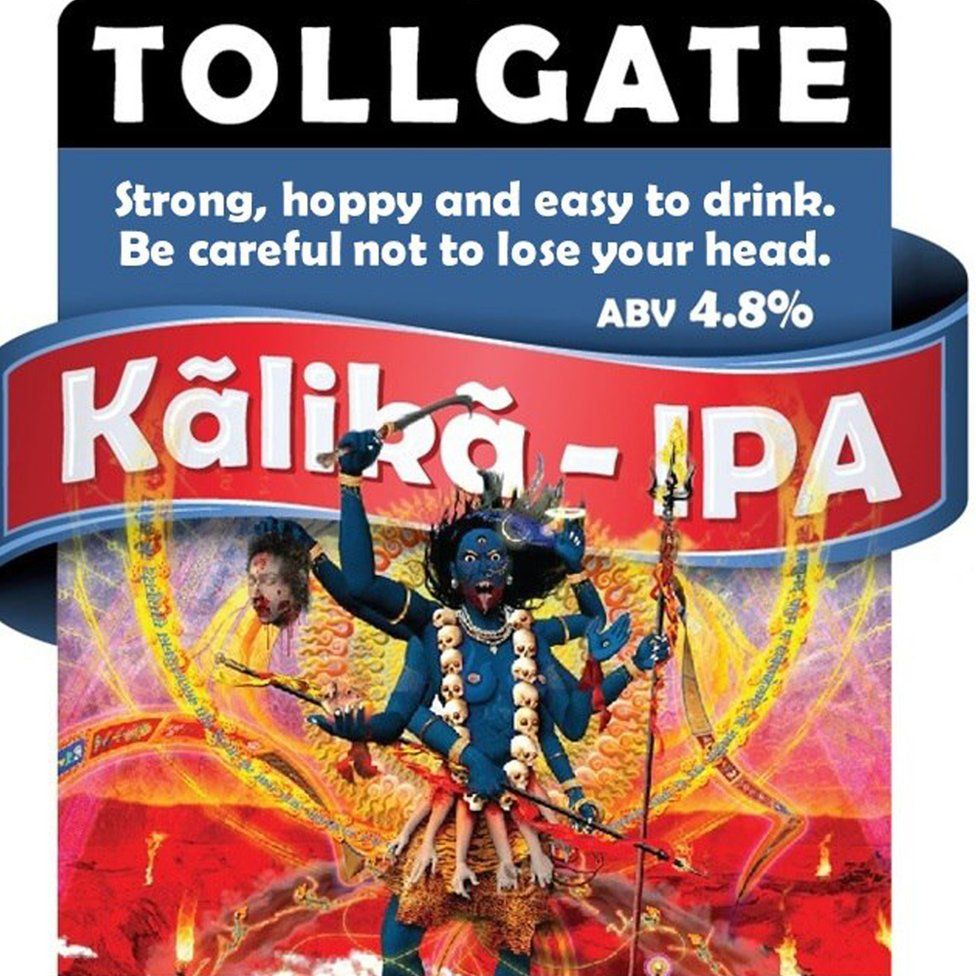 Kalika IPA Hindu row Tollgate Brewery