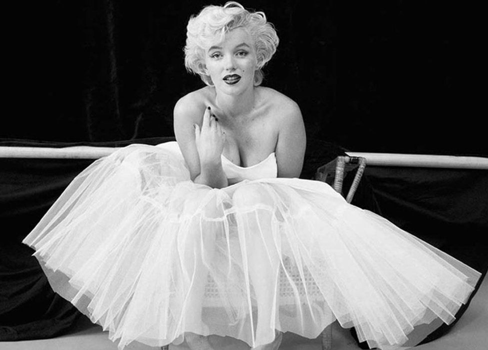 Marilyn Monroe as a ballerina