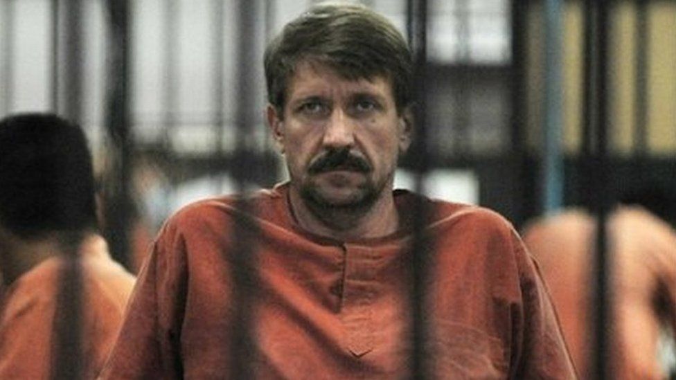 Viktor Bout at the Criminal Court in Bangkok