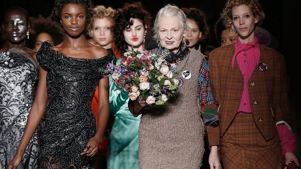 Vivienne Westwood's own wardrobe raided to be used in Paris catwalk show -  BBC News