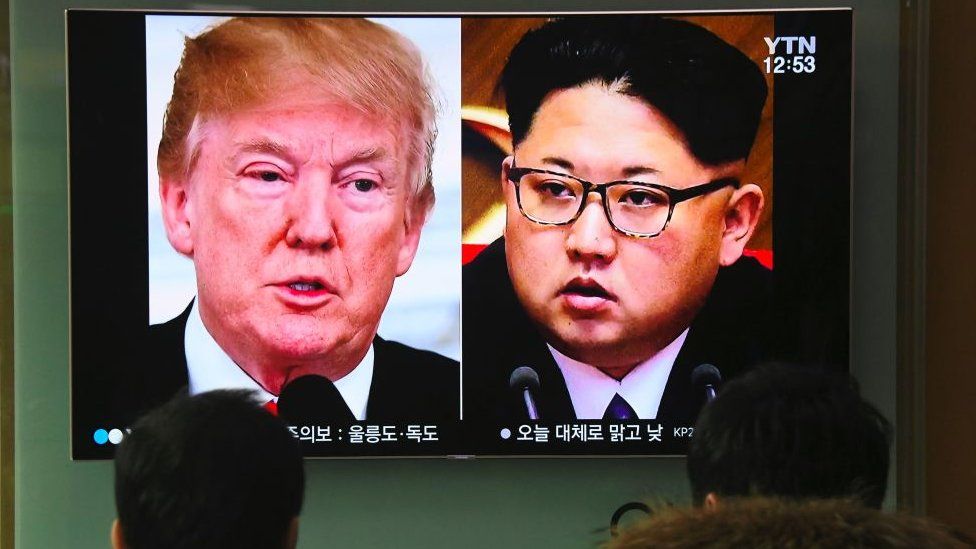 Mr Trump and Mr Kim