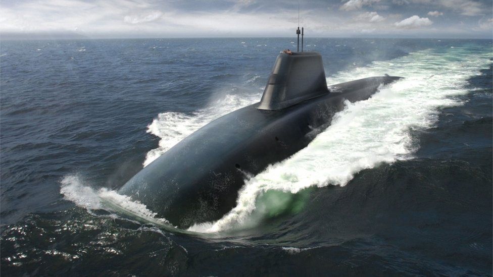 Dreadnought-class submarine (artist's impression)