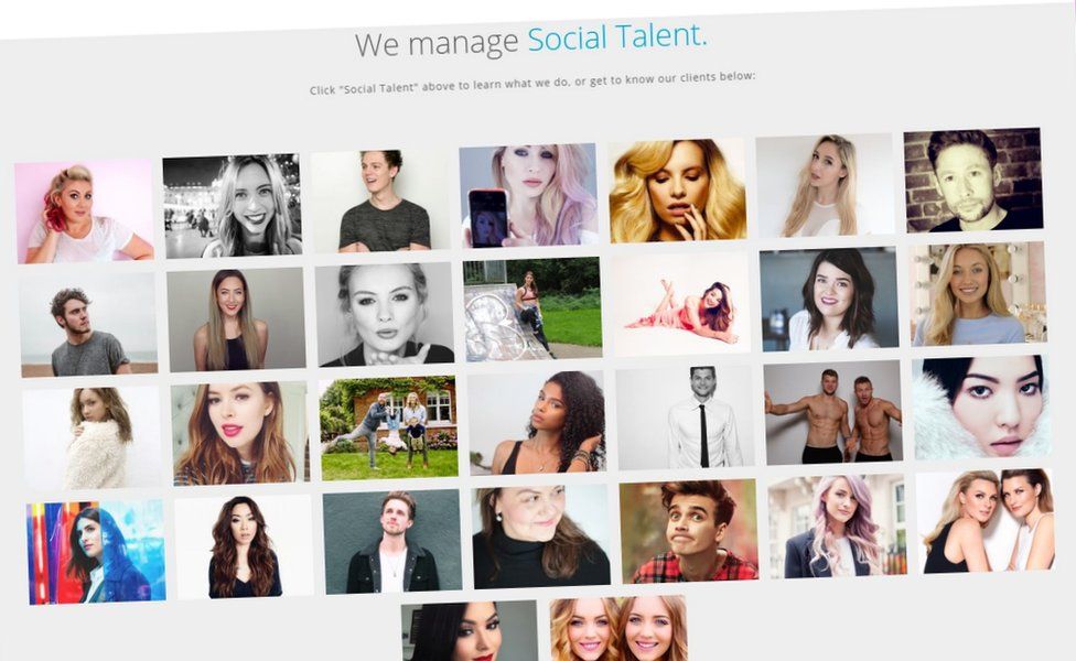 Social talent managed by Gleam Futures
