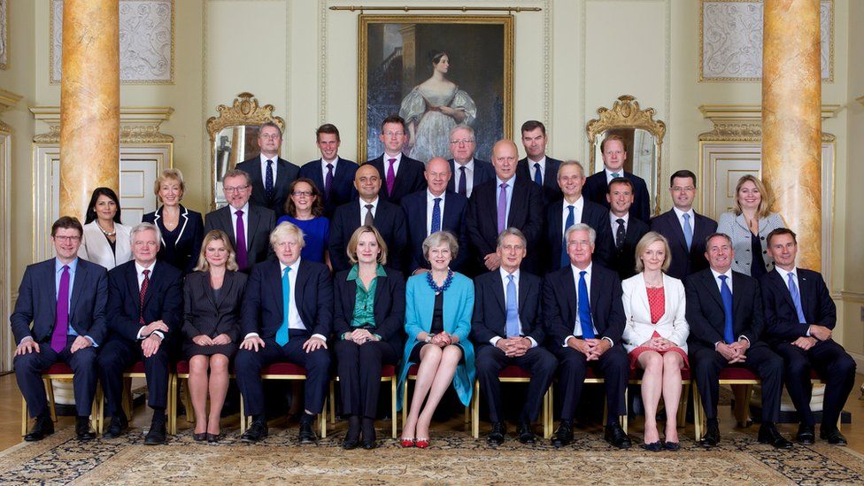 Theresa May s Cabinet Official Photo Released BBC News Theresa May s Cabinet Official Photo Released BBC News