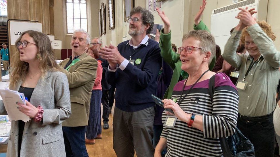 The Greens have been celebrating in Norwich