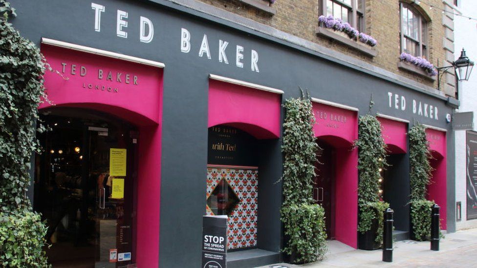 Ted Baker to close 15 stores and cut 245 jobs - BBC News