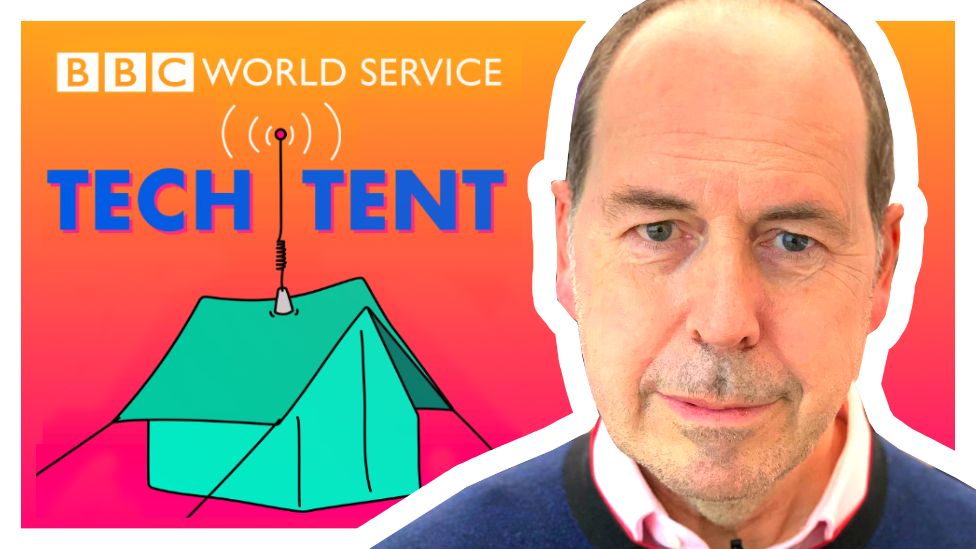 Rory Cellan-Jones and Tech Tent logo