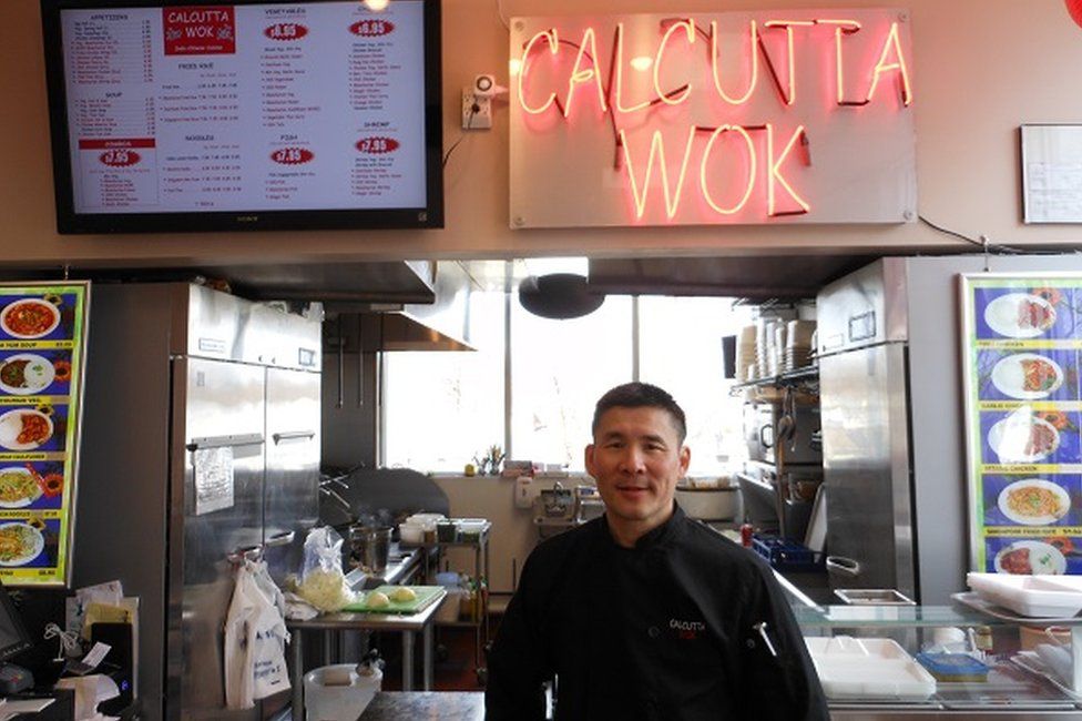 Kuong T Hou at the Calcutta Wok