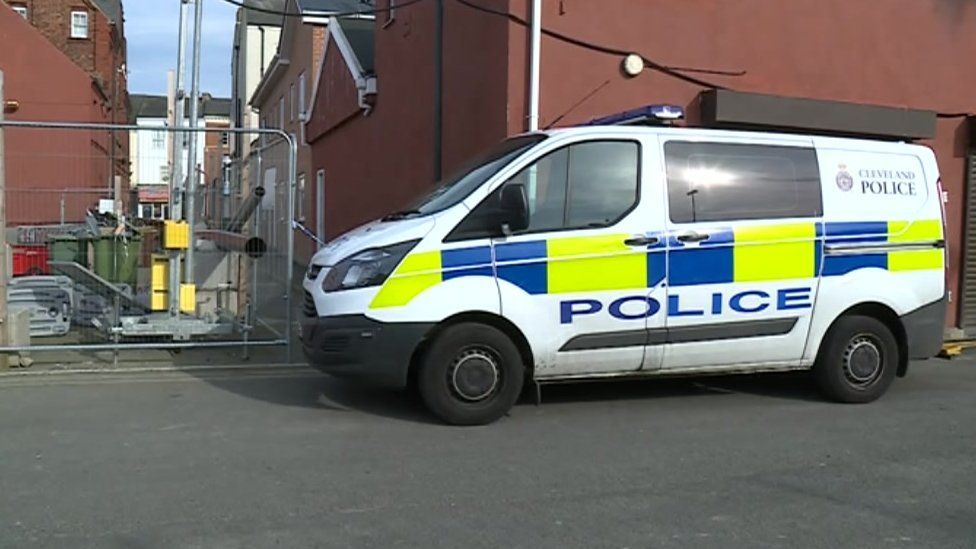 Police van on Smith Street