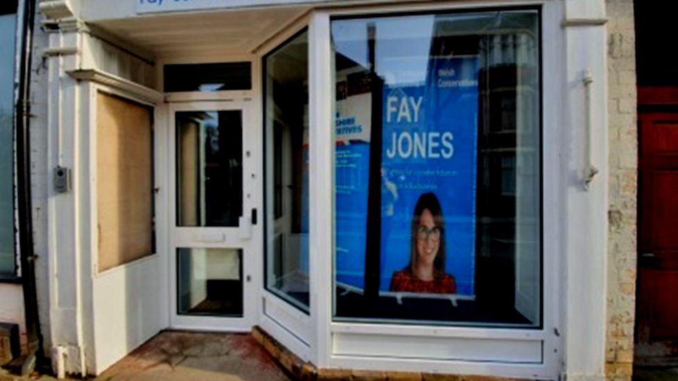 Fay Jones's Llandrindod Wells office