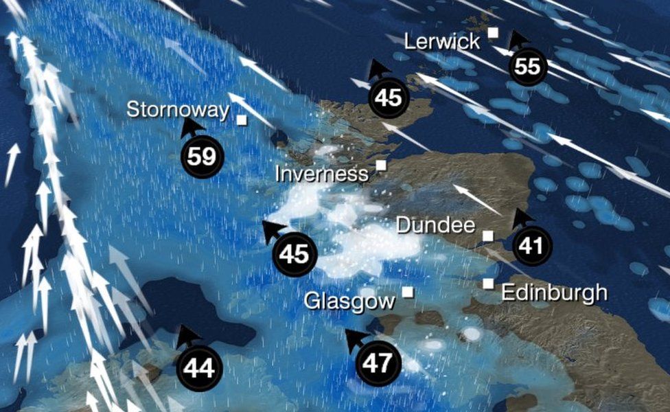 Wind Weather Today At My Location Ferry Service Disruption Warning As High Winds Forecast - Bbc News