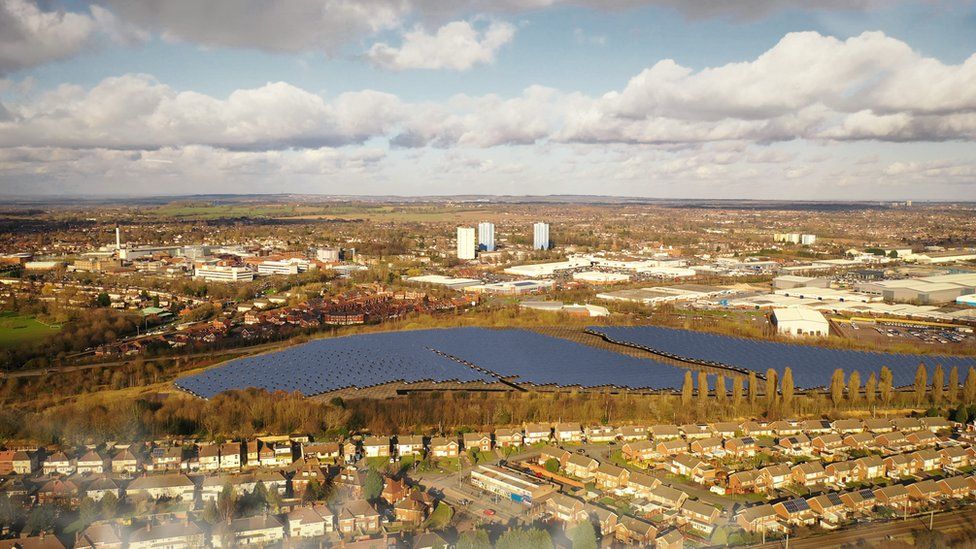 Proposed solar farm
