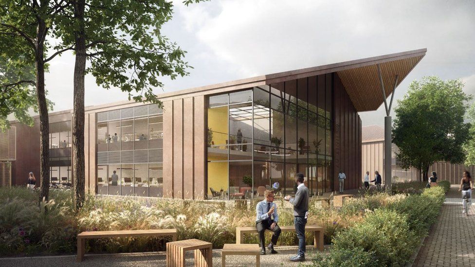 Artist's impression of new science centre