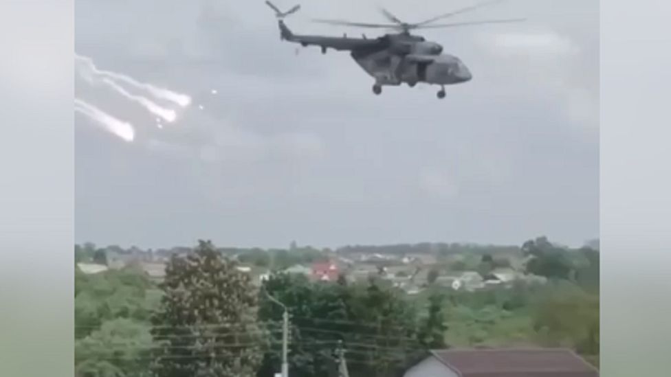 A chopper  firing implicit    Belgorod connected  22 May