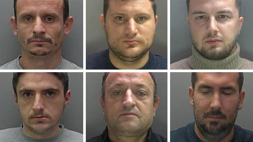 Organised Crime Gang Jailed After Police Follow Drugs Trail Bbc News 