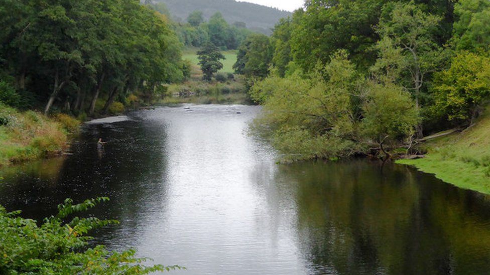 The River Dee near Glyndyfrdwy, Denbighshire