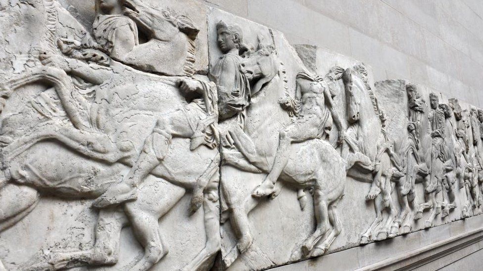 The Parthenon Sculptures were removed and put on display in London's British Museum in the 19th Century