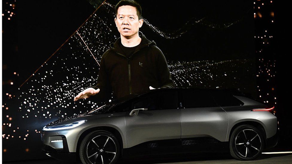 Faraday Future was founded by Chinese tycoon Jia Yueting.