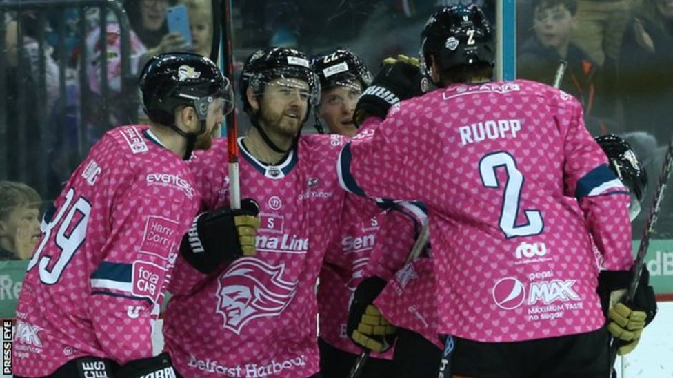 Elite League Belfast Giants hammer Fife Flyers at home to stay in