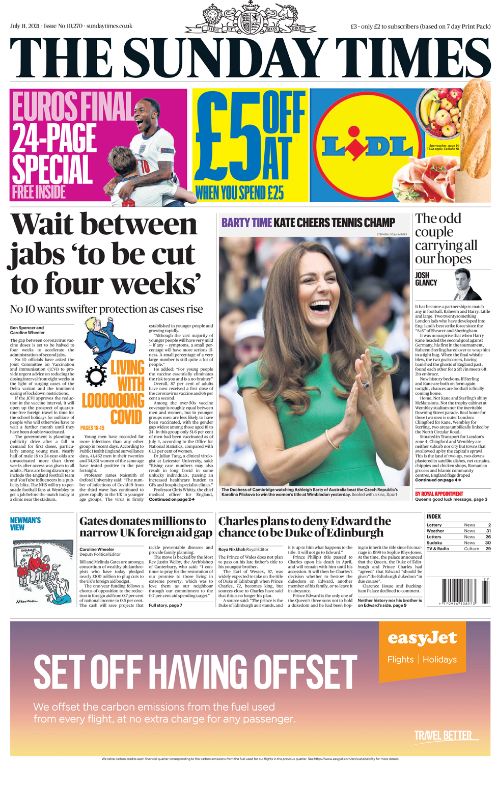 The Sunday Times 11 July 2021