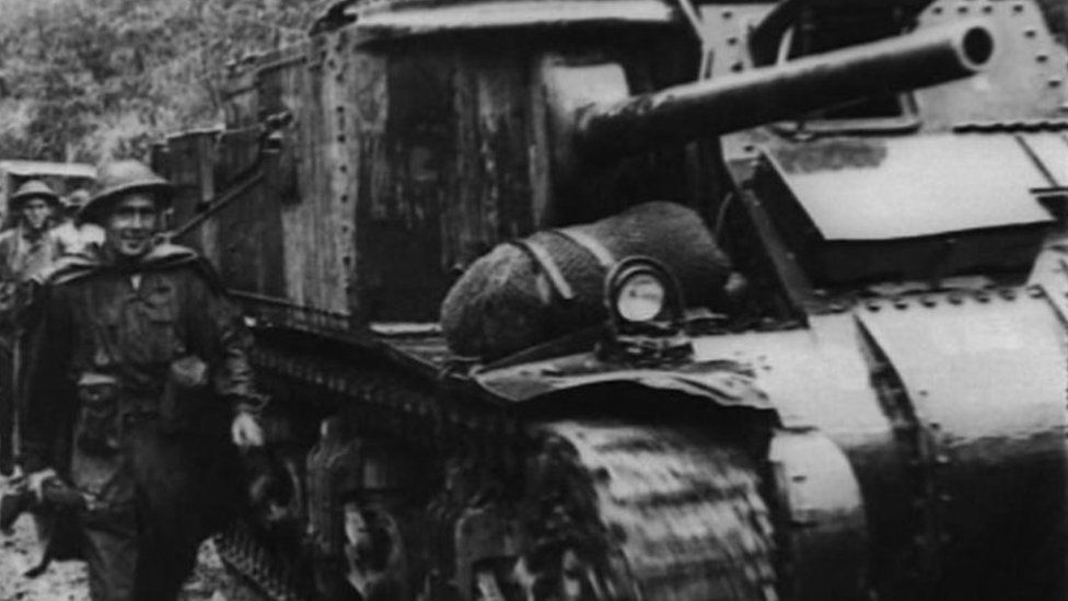 Burma campaign tank