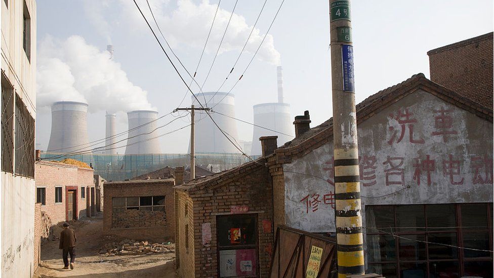 China coal-fired power station