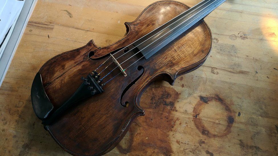 Orkney fiddle returns home after 100 years BBC News