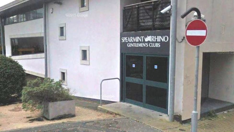 Spearmint Rhino club in Sheffield