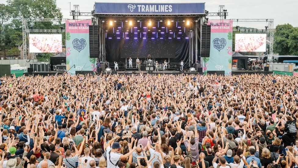 The main Tramlines stage